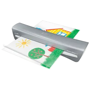 Leitz iLAM Home Office A3 Laminiergerät bis 125 Mikron, 2 Minuten Aufwärmzeit, 400mm/Min (45 Sek. pro Blatt), laminieren in Fotoqualität