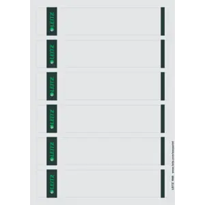 Leitz PC-beschriftbare Rückenschilder für Leitz Qualitäts-Ordner 180°