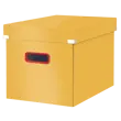 Leitz Click & Store Cosy Aufbewahrungs- und Transportbox Cube Groß, 80% recycelter Karton