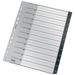 Leitz Recycle Tabblad, PP, extra breed