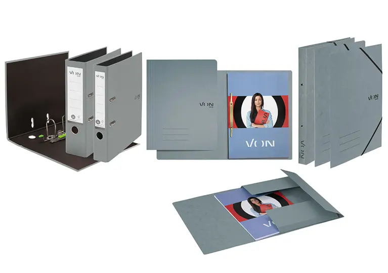 Graue VON Leitz Produkte